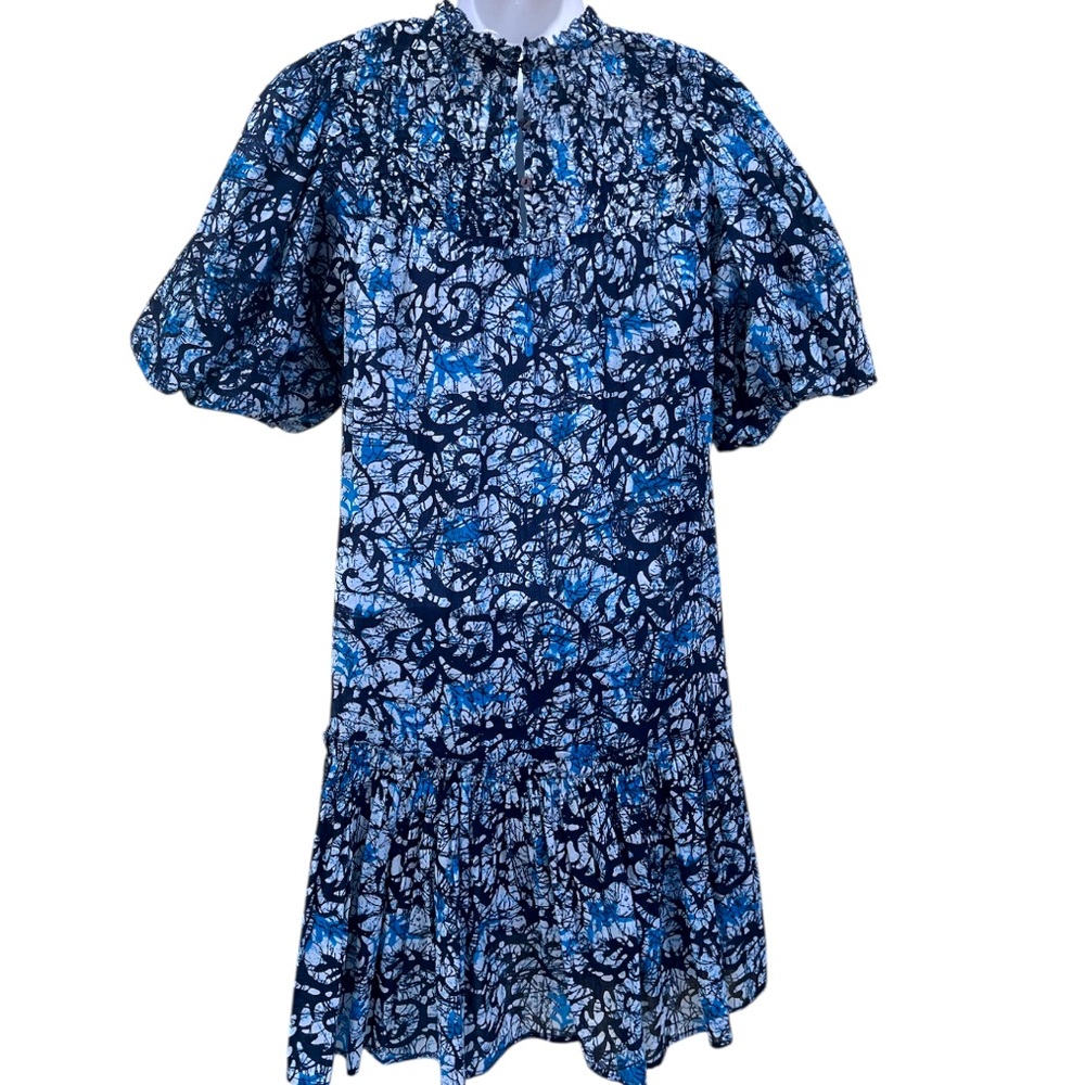 Anthropologie Love the Label Andrea Puff Sleeved Mini Dress XS - Picture 4 of 9